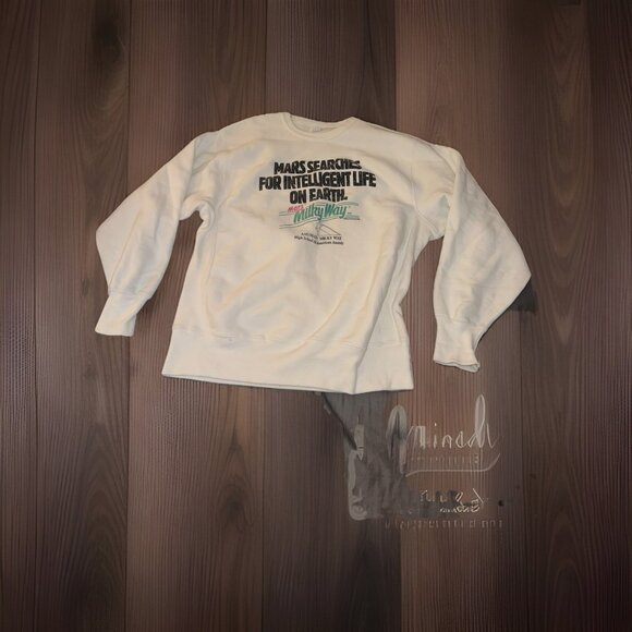 VTG Made In USA Milky Way All American Awards Winner Crewneck Sweatshirt 90s XL - Picture 1 of 3